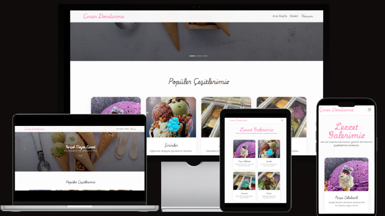 Modern ve Profesyonel Web Sitesi & Portfolyo Tasarımı
