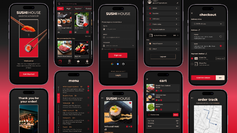 Sushi House App