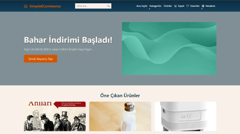 Simple E-Commerce
