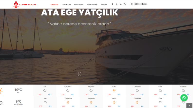Yat Firması Sitesi