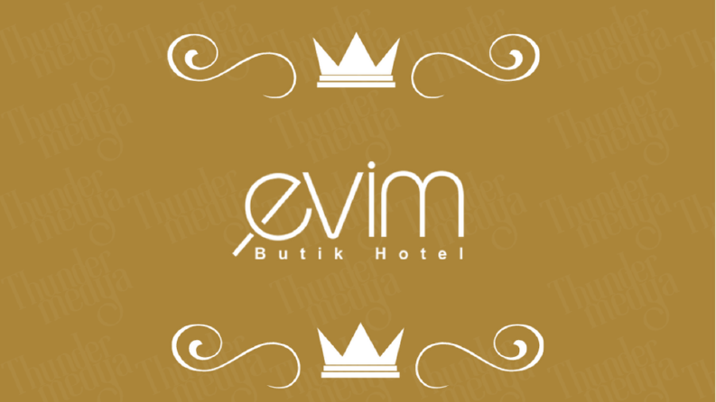 Evim Butik Hotel Kartvizit Tasarımı