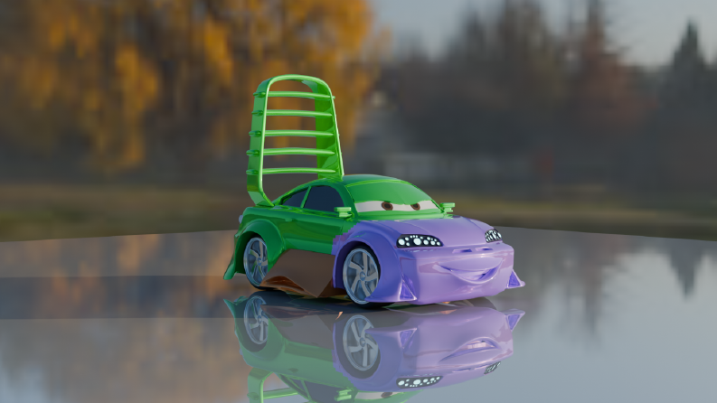 Cars Wingo 3D Modelleme