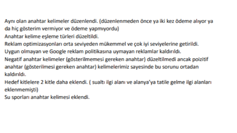 ADS HEDEFLEME DÜZENLEMESİ