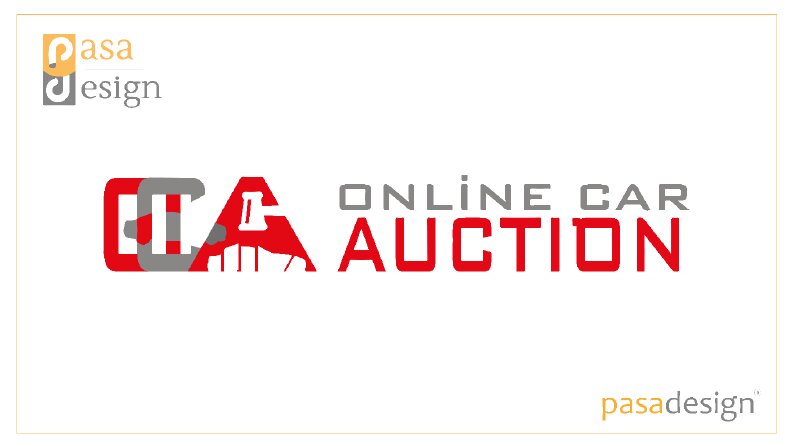 ONLİNE CAR AUCTİON - LOGO TASARIMI