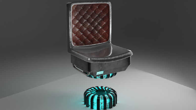 sci-fi bar stool