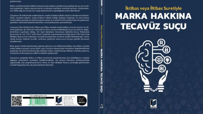 Marka Hakkına Tecavüz Suçu - Kitap Kapağı Tasarımı
