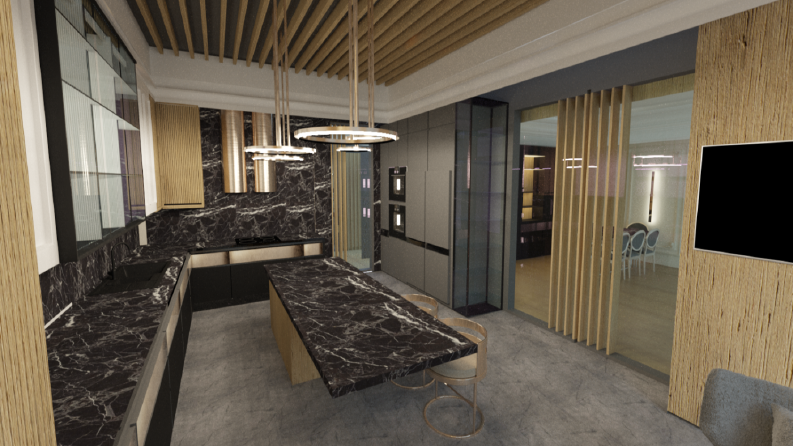3Ds Max mutfak-2