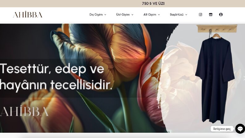 Ahibba Tesettür - Şık ve Güvenli E-Ticaret Platformu