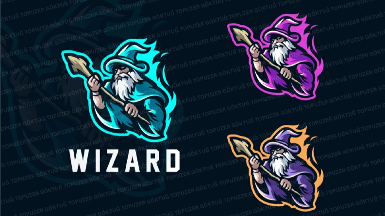 Wizard E-Spor Takımı Logo Çalışması