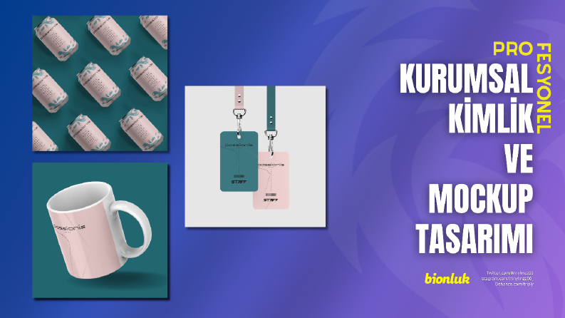 Passionis Markası Mockup Tasarımı