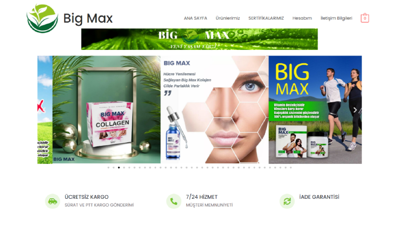 Bigmaxtr.com-Web Tasarım/Kodlama