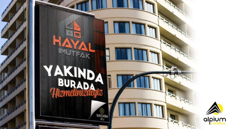 Hayal Mutfak afiş tasarımı