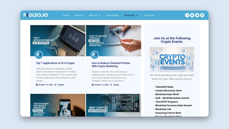 Proleo - Blog ve Kaynaklar Sayfası