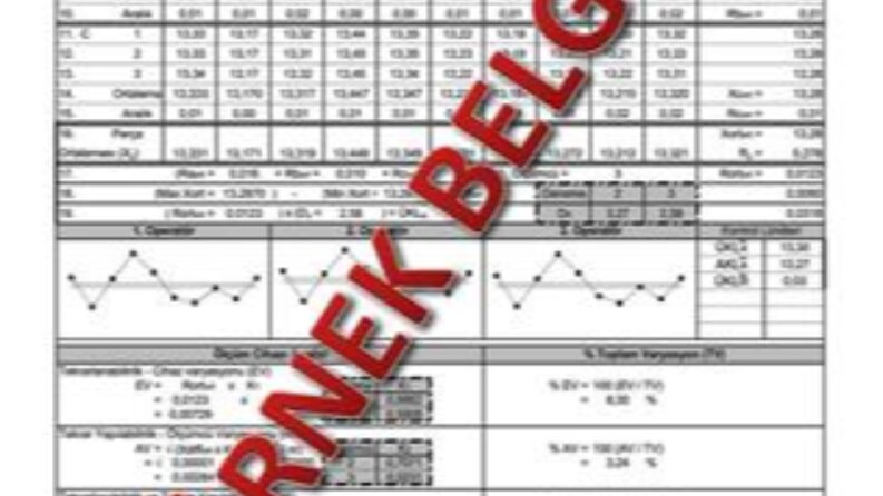 Ppap Dosyası Örnek Sunum Evrakları