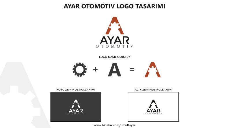 AYAR OTOMOTİV LOGO TASARIMI
