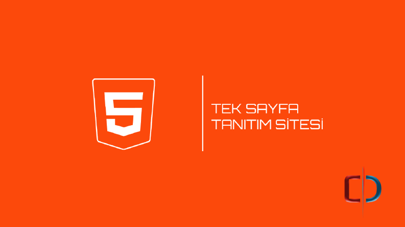 Tek Sayfalık Tanıtım Sitesi
