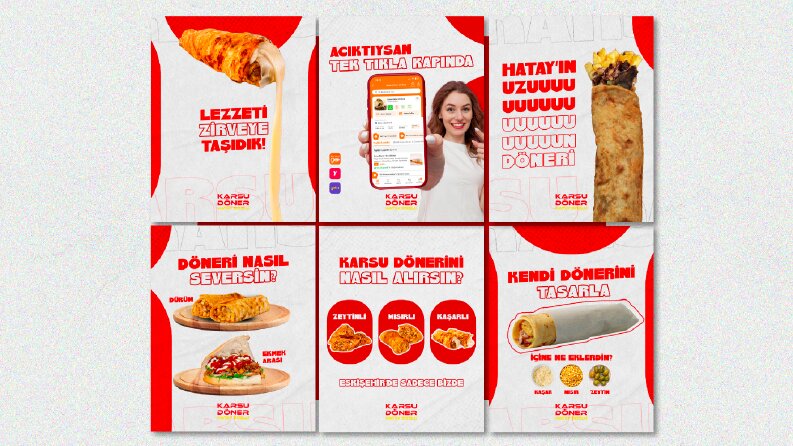 Karsu Döner - Sosyal Medya Tasarımı