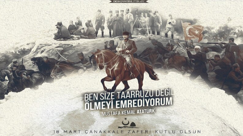 18 Mart Çanakkale Zaferi - Tasarımı
