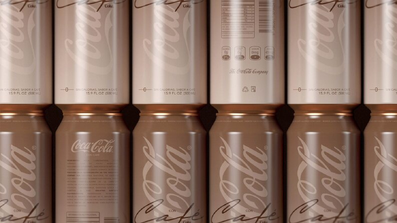 Coca Cola Cafe Ambalaj Tasarımı