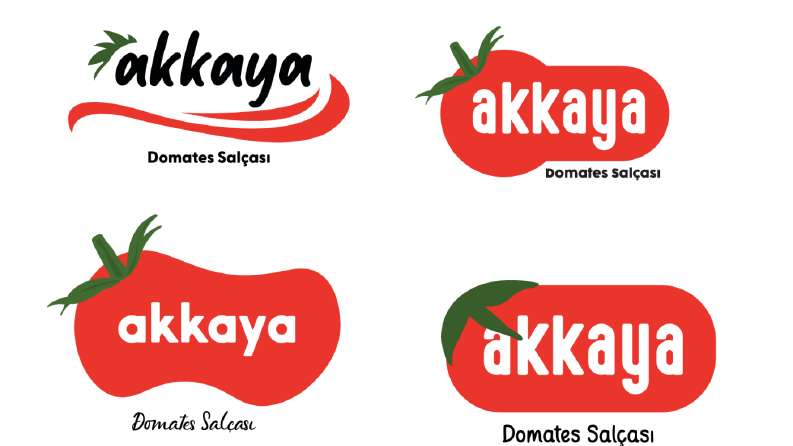 Salça firması - Logo çalışmaları