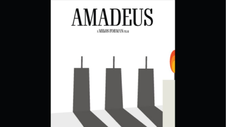 Amadeus- Afiş tasarımı