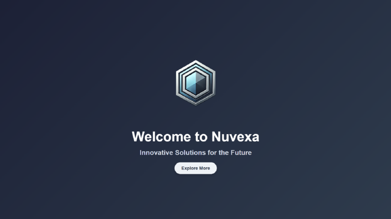 Nuvexa Yazılım ve Teknoloji Şirket Web Sayfası