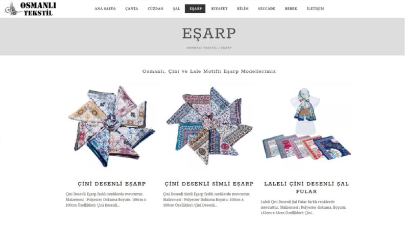 Wordpress web sitesi örneği