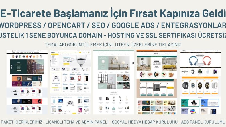 E-Ticaret Paketi