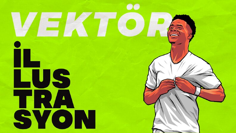 Vektörel İllüstrasyon İlanım İçin Ek İçerik