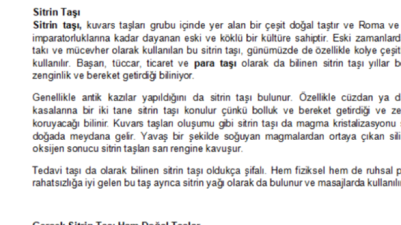 SEO Uyumlu Yazı