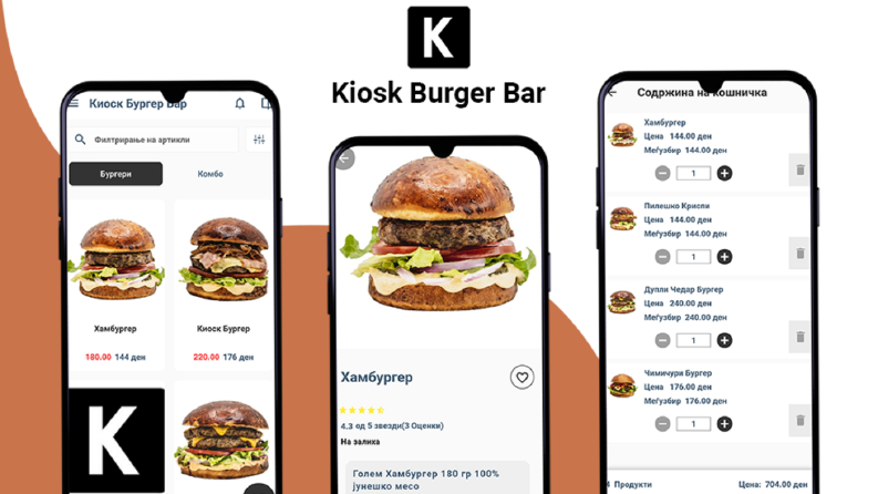 BurgerBar Mobil Uygulama