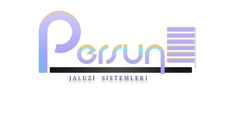 Jaluzi sistemi - konsept logo tasarımı
