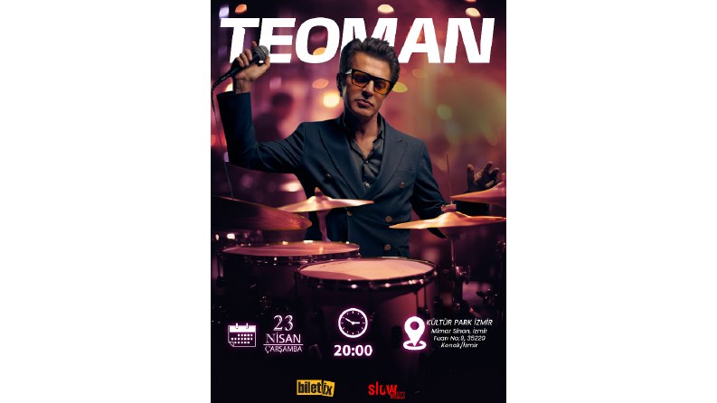 Teoman & Sagopa - Modern Konser ve Etkinlik Afiş Tasarımı