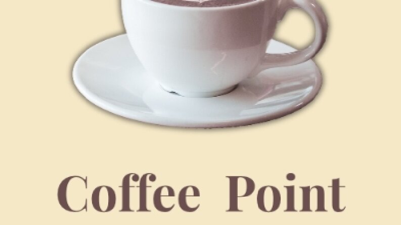 ☕ Letter Point – Kahve Dükkanı Logo Tasarımı