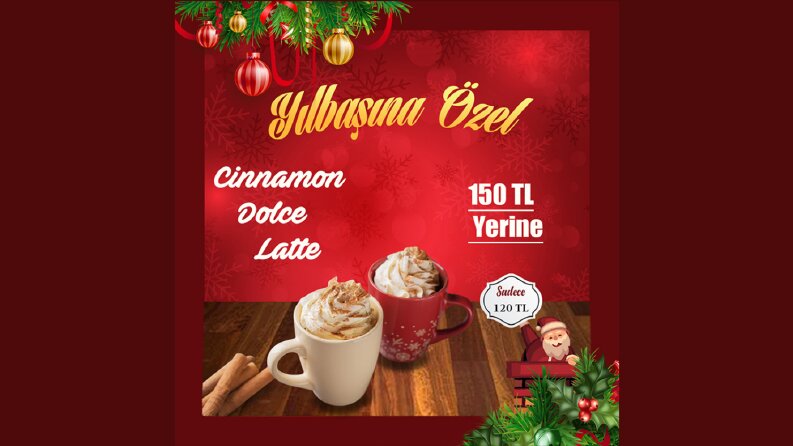 Yılbaşı Özel Kahve Çalışmam