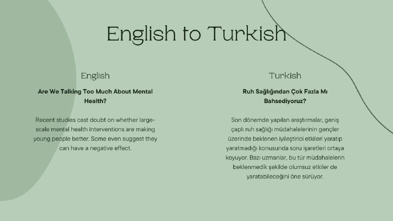 NYT Haber Çevirisi