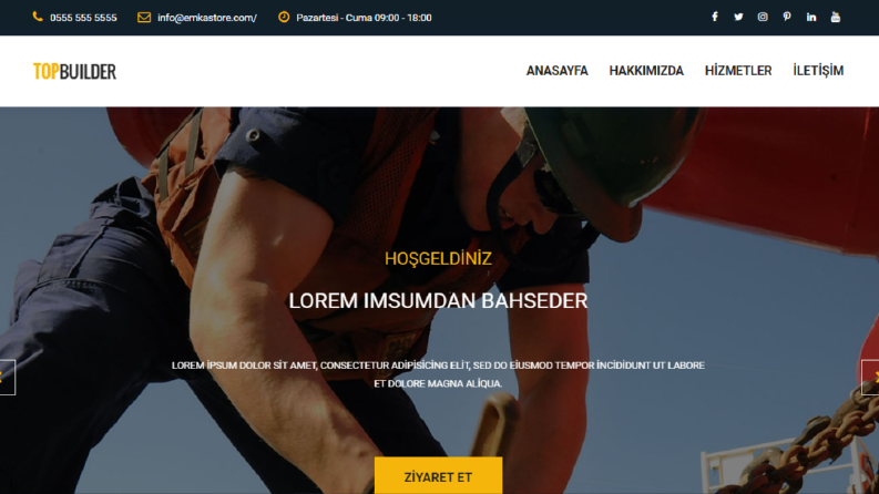 Admin Panelli Web Site