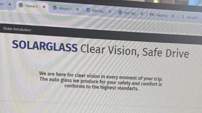 Solarglass - Dış Ticaret ve Website Çevirisi