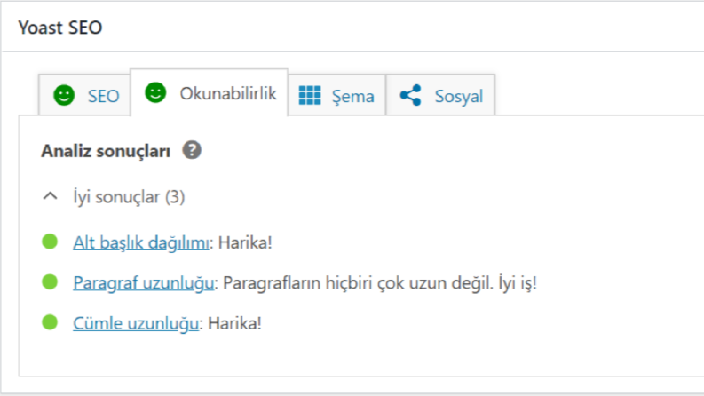 Yoast SEO Eklentisi Kullanımı