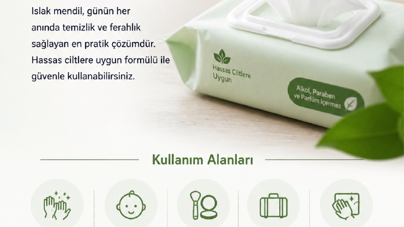 Islak Mendil Nedir? Kullanım Alanları ve Dikkat Edilmesi Gerekenler