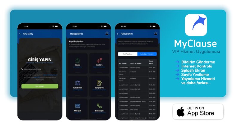MyClause - VIP Hizmet Webview IOS uygulaması