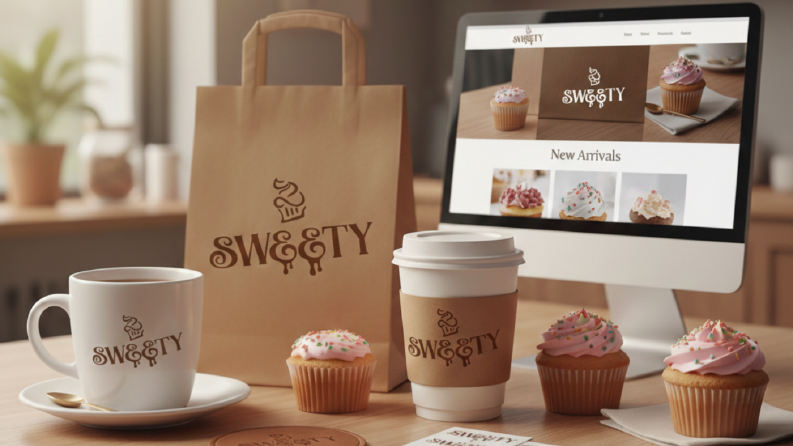 Sweety - Modern ve İştah Kabartan Logo Tasarımı