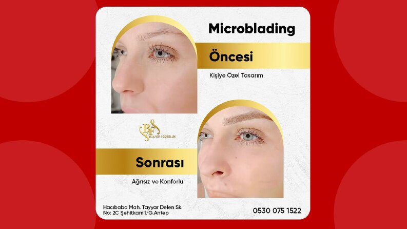 BF Kuaför Sosyal Medya Tasarımı
