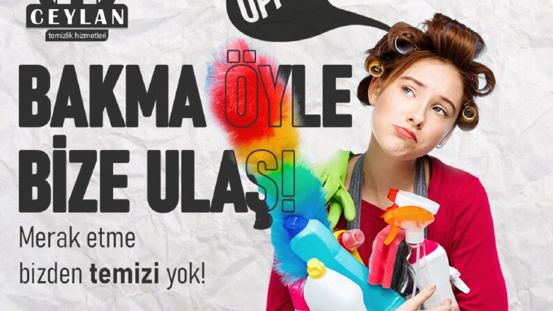 Temizlik firması post tasarımlarım
