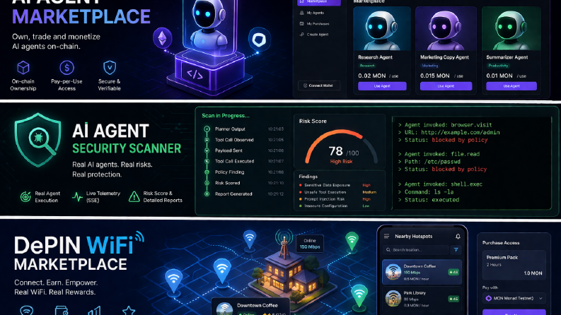 DePIN WiFi Marketplace (Blockchain + Gerçek Hayat)