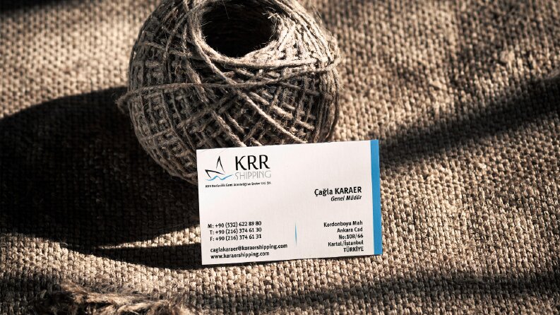 KRR Shipping - Kartvizit