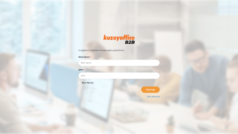 B2B ve Perakende Web Sitesi Tasatımı