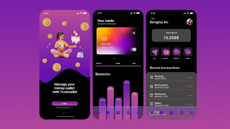 Dark Theme In Wallet App