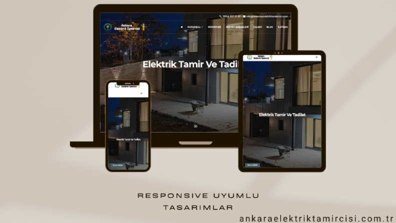 Ankara Elektrikçi Web Site
