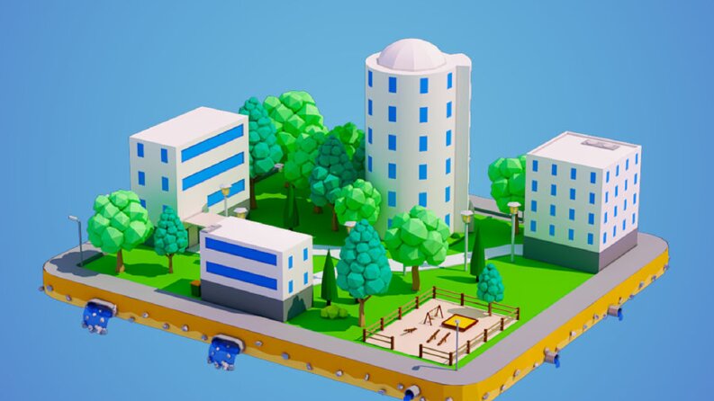 3D Low Poly
